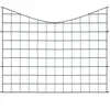 Image de vidaXL Kit de clôture de jardin concave 77,5x64 cm vert