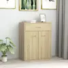 Image de vidaXL Sideboard chêne Sonoma 60x30x75 cm bois composite