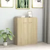 Image de Vidaxl - Buffet Chêne Sonoma 60x30x75 Cm Bois D'Ingénierie