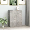 Image de vidaXL Sideboard gris béton 60x30x75 cm Bois composite