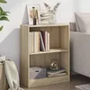 Image de Bibliothèque Chêne Sonoma 60x24x76 Cm Bois D'Ingénierie Vidaxl