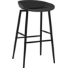 Image de vidaXL Tabouret de bar 2 pcs. noir
