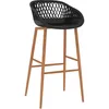 Image de Vidaxl - Chaises De Bar Lot De 4 Noir