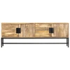 Image de vidaXL Armoire TV 140x30x50 cm en bois massif de manguier