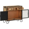 Image de Buffet 80×31×71 cm Bois massif de manguier rugueux