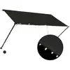 Image de vidaXL Store rétractable avec LED 250×150 cm Anthracite