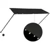 Image de vidaXL Store rétractable avec LED 300×150 cm Anthracite