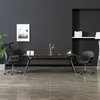 Image de Vidaxl - Chaise Pivotante À Manger Gris Tissu