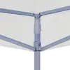 Image de vidaXL Tente de réception professionnelle pliable 3 x 3 m acier blanc