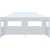 Image de vidaXL Tente de réception Pop-Up avec parois latérales Pliable 3x6 m Acier blanc
