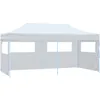 Image de Vidaxl - Tente De Réception Pliable Avec Parois 3 X 6 M Acier Blanc