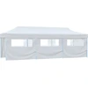 Image de vidaXL Tente de réception Pop-Up pliable avec 8 parois latérales 3x9 m blanche