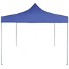 Image de vidaXL Tente de réception professionnelle pliable 2×2 m acier bleu