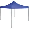 Image de Tente De Réception Pliable Professionnelle 2x2 M Acier Bleu