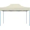 Image de vidaXL Tente de réception professionnelle pliable 3×4 m acier crème