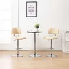 Image de Vidaxl - Tabourets De Bar Lot De 2 Crème Similicuir