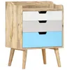 Image de Table De Chevet 47x35x63 Cm Bois De Manguier Solide - Vidaxl