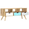 Image de vidaXL Armoire TV 110×35×48 cm bois massif mangue