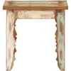 Image de vidaXL Table basse 40×40×40 cm Bois massif recyclé