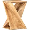 Image de Vidaxl - Table D'Appoint 35x35x55 Cm Bois De Manguier Massif