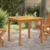 Image de vidaXL Table de jardin 85x85x74 cm bois massif acacia