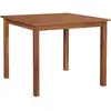 Image de Vidaxl - Table De Jardin 85x85x74 Cm Bois D'Acacia Massif