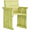 Image de Vidaxl - Chaise De Jardin Bois De Pin Imprégné