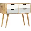 Image de Buffet 85 X 40 X 71 Cm Bois De Manguier Massif Vidaxl