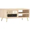 Image de Table Basse 90x45x40 Cm Bois De Manguier Massif Vidaxl