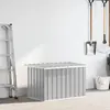Image de vidaXL Coffre de jardin Gris 109x67x65 cm