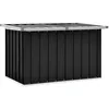 Image de Boîte De Rangement De Jardin Anthracite 109x67x65 Cm