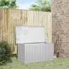 Image de vidaXL Coffre de jardin Gris 129x67x65 cm