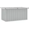 Image de Boîte De Rangement De Jardin Gris 129x67x65 Cm Vidaxl