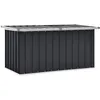 Image de Boîte De Rangement De Jardin Anthracite 129x67x65 Cm Vidaxl