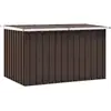 Image de Boîte De Rangement De Jardin Marron 149x99x93 Cm Vidaxl
