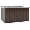 Image de Boîte De Rangement De Jardin Marron 171x99x93 Cm Vidaxl