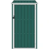 Image de vidaXL Abri de jardin vert 87x98x159 cm Acier galvanisé