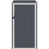 Image de vidaXL Abri de jardin anthracite 87x98x159 cm Acier galvanisé
