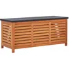 Image de Vidaxl - Boîte De Rangement De Jardin 117x50x55 Cm Eucalyptus Solide
