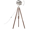 Image de vidaXL Lampadaire tripode en bois massif de manguier 180 cm