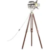 Image de Vidaxl - Lampadaire À Trépied Bois De Manguier Massif 180 Cm