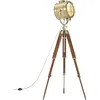 Image de Lampadaire À Trépied Bois De Manguier Massif 165 Cm Vidaxl