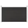 Image de Vidaxl - Clôture De Jardin Wpc 180x105 Cm Gris