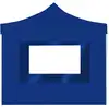 Image de vidaXL Tente de réception professionnelle Pliable avec parois Aluminium 2×2m Bleu