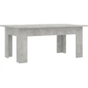 Image de vidaXL Table basse gris béton 100x60x42 cm Bois composite