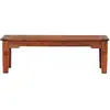 Image de vidaXL Table basse 110 x 50 x 35 cm en bois massif d'acacia