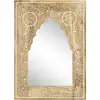 Image de Vidaxl - Miroir Peint À La Main 40x55 Cm Bois De Manguier Solide