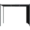 Image de vidaXL Pergola de jardin avec toit escamotable 3x3 m Anthracite