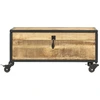 Image de vidaXL Table basse 70x50x33 cm en bois massif de manguier