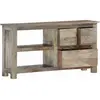 Image de vidaXL Armoire TV 100x30x55 cm en bois massif de manguier